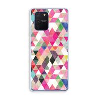 Gekleurde driehoekjes: Samsung Galaxy Note 10 Lite Transparant Hoesje