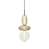 Bomma Pebbles Small Hanglamp - Configuratie 6 - Wit - beige