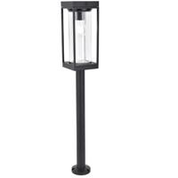 Lutec Flair staande tuinlamp solar met E27 fitting industrieel 76cm - thumbnail