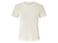 esmara Geribd dames shirt (M (40/42), Wit)