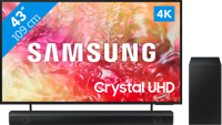 Samsung Crystal UHD 43DU7100 (2024)  + Soundbar