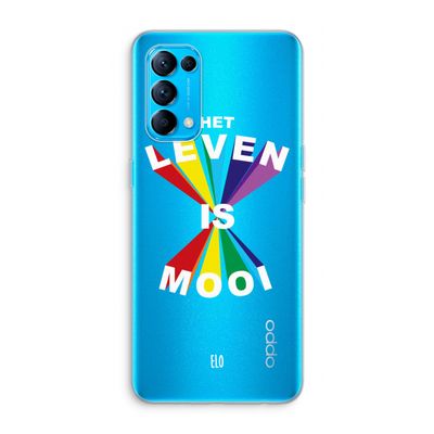 Het Leven Is Mooi: Oppo Find X3 Lite Transparant Hoesje