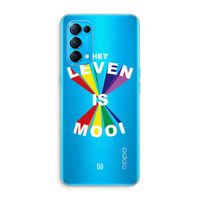 Het Leven Is Mooi: Oppo Find X3 Lite Transparant Hoesje