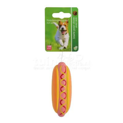 Boon Hondenspeelgoed Hotdog Latex 9cm Boon Hondenspeelgoed Hotdog Latex 9cm
