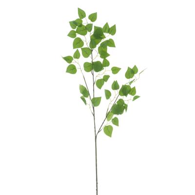 Kunsttak / kunstbloem Berk - 87 cm - groen - boeket opvulling bladgroen Kunsttak / kunstbloem Berk - 87 cm - groen - boeket opvulling bladgroen