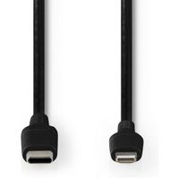 Apple Lightning Cable | Apple Lightning 8-Pin Male - USB-C | 2.0 m | Black - thumbnail