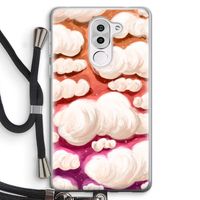 Katoen Wolken: Honor 6X Transparant Hoesje met koord