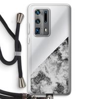 Onweer: Huawei P40 Pro Plus Transparant Hoesje met koord