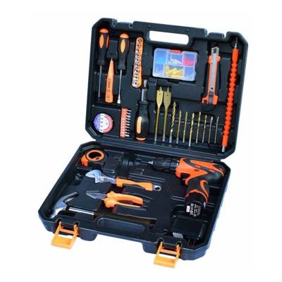 STT-044C multifunctionele huishoudelijke 44-delige elektricien reparatie Toolbox 12V Lithium elektrisch Boorpak