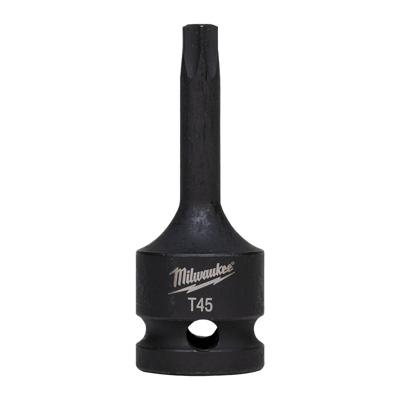 Milwaukee ShockWave™ Bit Krachtdop 1/2" | TX45 - 4932478061