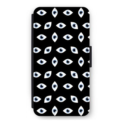 Eyes pattern: iPhone 11 Pro Max Flip Hoesje