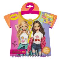 Creative Craft Group T-shirt ontwerpboek - 20 vellen met stickers & sjablonen