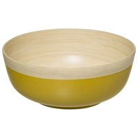 Secret de Gourmet - Slakom/serveer schaal- Bamboe - D30 cm - Saladeschalen