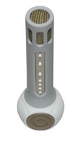 Denver KMS-10WHITE Grijs, Wit Karaokemicrofoon - thumbnail