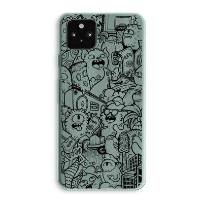 Vexx Black City : Google Pixel 5a 5G Transparant Hoesje