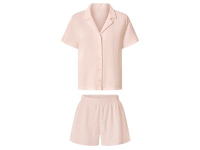 esmara Korte mousseline dames pyjama (Lichtroze, S (36/38)) esmara Korte mousseline dames pyjama (Lichtroze, S (36/38))