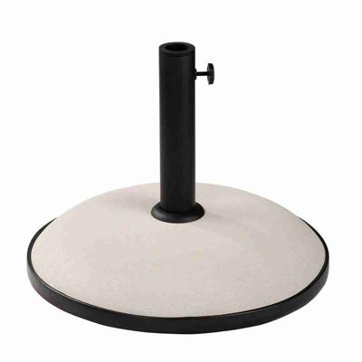 Marbueno Parasol Rond Cement 45x36 cm 20KG Wit Tuin, Zwembad en Terras 10451
