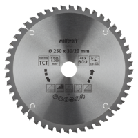 Wolfcraft Kap- en verstekzaagblad | HM | 48 Zähne | Ø250mm | 1 stuk - 6547000