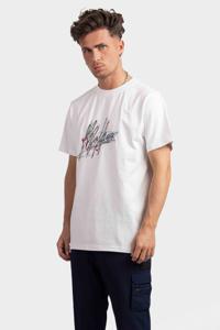 Malelions Splash Signature T-Shirt Heren Wit - Maat XS - Kleur: Wit | Soccerfanshop
