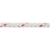 dörner + helmer 190029 Polypropyleenschotlijn Gevlochten (Ø x l) 12 mm x 60 m Rood, Wit - thumbnail