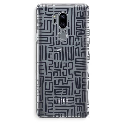 Moroccan Print: LG G7 Thinq Transparant Hoesje