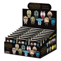 Star Wars-EP III Revenge Of Sith 3D PVC Bag Clips Series 1 Display (24) Star Wars-EP III Revenge Of Sith 3D PVC Bag Clips Series 1 Display (24)