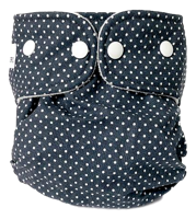 WeeCare Easy overbroekje - Dots Midnight Blue