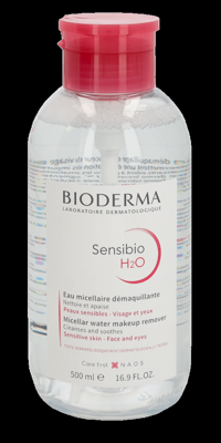 Bioderma Sensibio H2O Make-Up Removing Micellair Solution With Pump 500 ml
