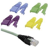 MH Connectors RJ45 KNIKBESCHERMING RJ45SRB-ET-BK RJ45SRB-RET-BK Zwart 1 stuk(s)