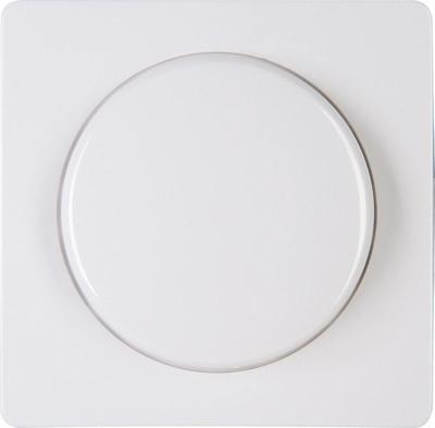 Kopp HK05 arctic wit afdekplaat + knop dimmer - 4621430