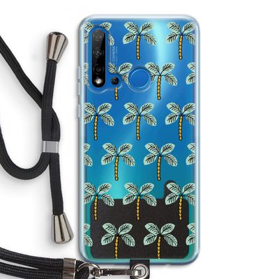 Paradise: Huawei P20 Lite (2019) Transparant Hoesje met koord