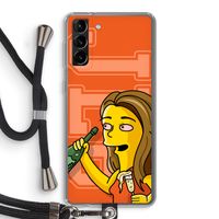 Jamie Lee Simpson: Samsung Galaxy S21 Plus Transparant Hoesje met koord