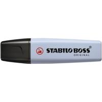 Markeerstift stabilo boss 70/111 pastel baby blauw | 10 stuks