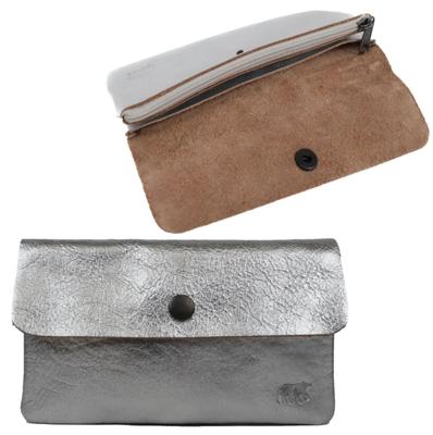 Bear Design Etui Portemonnee Ivy Zilver