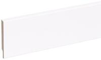 Stijlplint Wit Gelakt model Blok 15x80mm - lengte 244cm Stijlplint Wit Gelakt model Blok 15x80mm - lengte 244cm