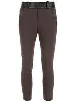 Gloria Coelho pantalon skinny à coupe courte - Marron