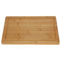 Bamboe houten snijplank - 37 x 25 x 2 cm - Snijplanken / serveerplank / broodplank
