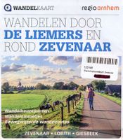 Wandelknooppuntenkaart - Wandelkaart Wandelen door de Liemers en rond Zevenaar | regioarnhem