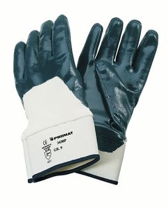 Promat Handschoen | Neckar | maat 10 blauw | gedeeltelijke nitrilcoating | EN 388 PSA-categorie II - 4000371273 4000371273