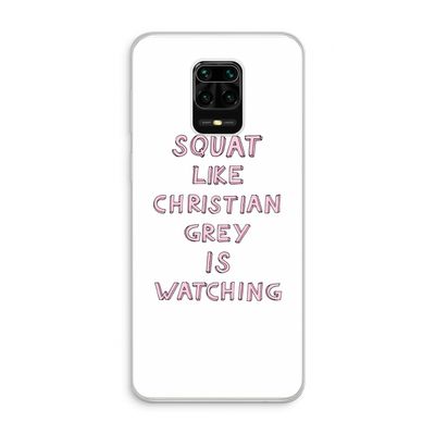 Christian Grey: Xiaomi Redmi Note 10 Lite Transparant Hoesje