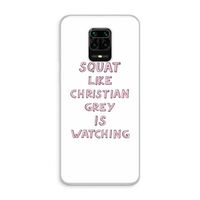 Christian Grey: Xiaomi Redmi Note 10 Lite Transparant Hoesje Christian Grey: Xiaomi Redmi Note 10 Lite Transparant Hoesje