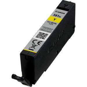 Canon inktcartridge CLI-581Y XL, 199 foto's, OEM 2051C001, geel