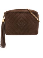 CHANEL Pre-Owned sac porté épaule à matelassage V-Stitch (1992) - Marron