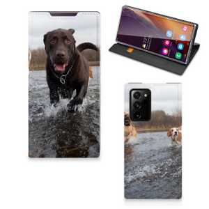 Samsung Galaxy Note 20 Ultra Hoesje maken Honden Labrador