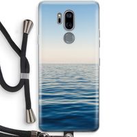 Water horizon: LG G7 Thinq Transparant Hoesje met koord
