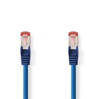 Nedis CAT6-kabel | RJ45 Male naar RJ45 Male | S/FTP | 0.25 m | Blauw | 1 stuks - CCGP85221BU025 CCGP85221BU025 - thumbnail
