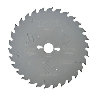 DeWALT Cirkelzaagblad voor Hout | Extreme | Ø 250mm Asgat 30mm 30T - DT4321-QZ