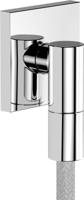 Hansgrohe FixFit Fine E Muuraansluitbocht Chroom