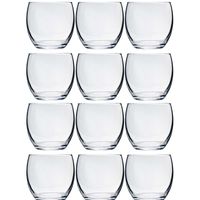 12x Tumbler waterglazen 340 ml