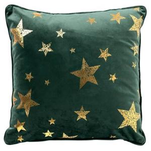 STARS - Sierkussen 45x45 cm - velvet met gouden sterren - Mountain Vie